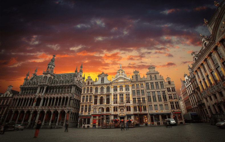 Parcours Grand-Place Bruxelles / Walk around the historic center and Grand-Place of Brussels